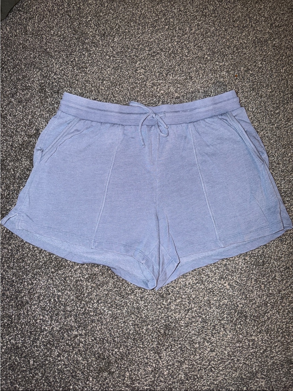 RBX Dusty Blue Women's Athletic Knit Shorts